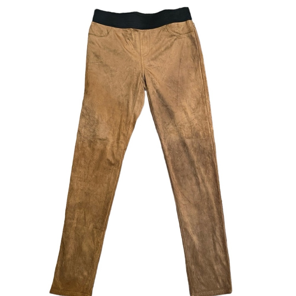 Faux suede, INC stretch legging size 4